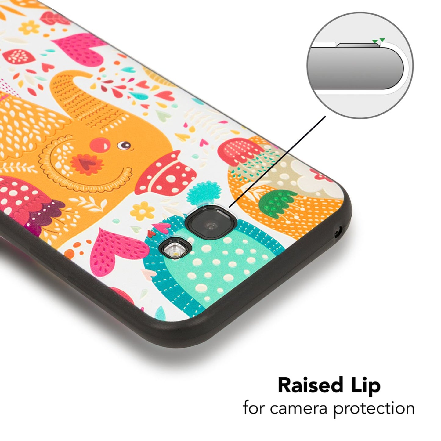NALIA Handyhülle kompatibel mit Samsung Galaxy A5 (17), Slim TPU Silikon Motiv Case Cover Gummi Schutzhülle Dünn, Ultra-Slim Etui Handy-Tasche Backcover Phone Bumper