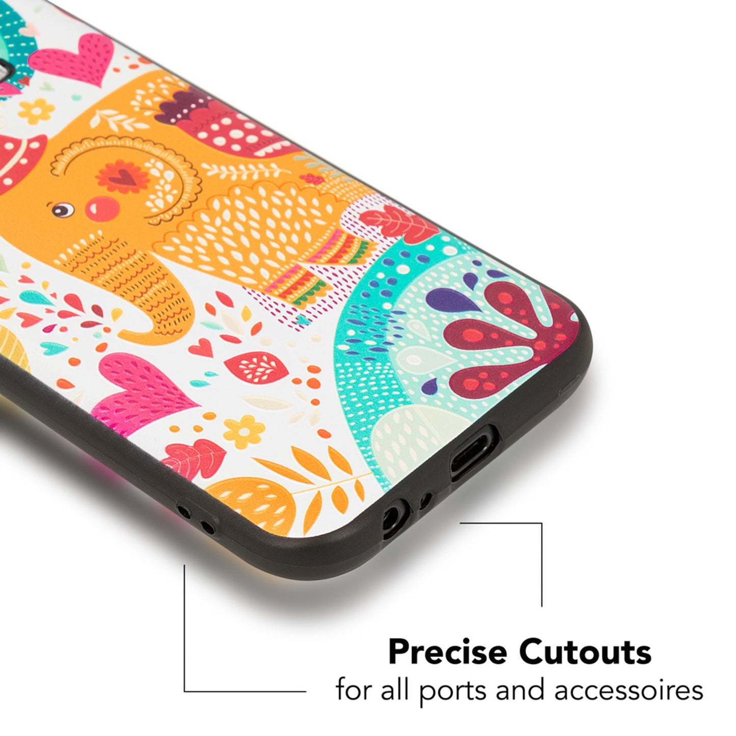 NALIA Handyhülle kompatibel mit Samsung Galaxy A5 (17), Slim TPU Silikon Motiv Case Cover Gummi Schutzhülle Dünn, Ultra-Slim Etui Handy-Tasche Backcover Phone Bumper