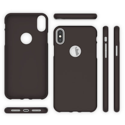 NALIA Neon Silikonhülle für iPhone X / XS – Soft-Touch & Signal-Neon – NEONSHOCK (Matte Schutzhülle) – Marke aus Berlin