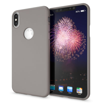 NALIA Neon Silikonhülle für iPhone XS Max – Soft-Touch & Signal-Neon – NEONSHOCK (Matte Schutzhülle) – Marke aus Berlin