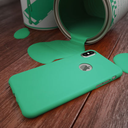 NALIA Neon Silikonhülle für iPhone X / XS – Soft-Touch & Signal-Neon – NEONSHOCK (Matte Schutzhülle) – Marke aus Berlin