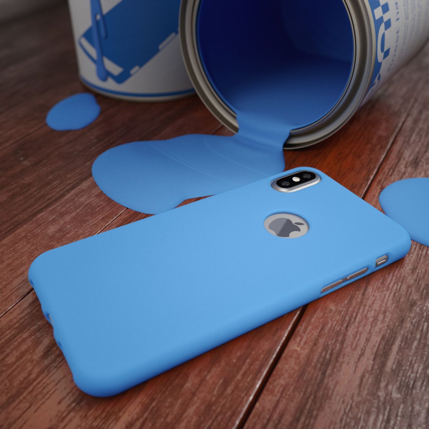 NALIA Neon Silikonhülle für iPhone XS Max – Soft-Touch & Signal-Neon – NEONSHOCK (Matte Schutzhülle) – Marke aus Berlin