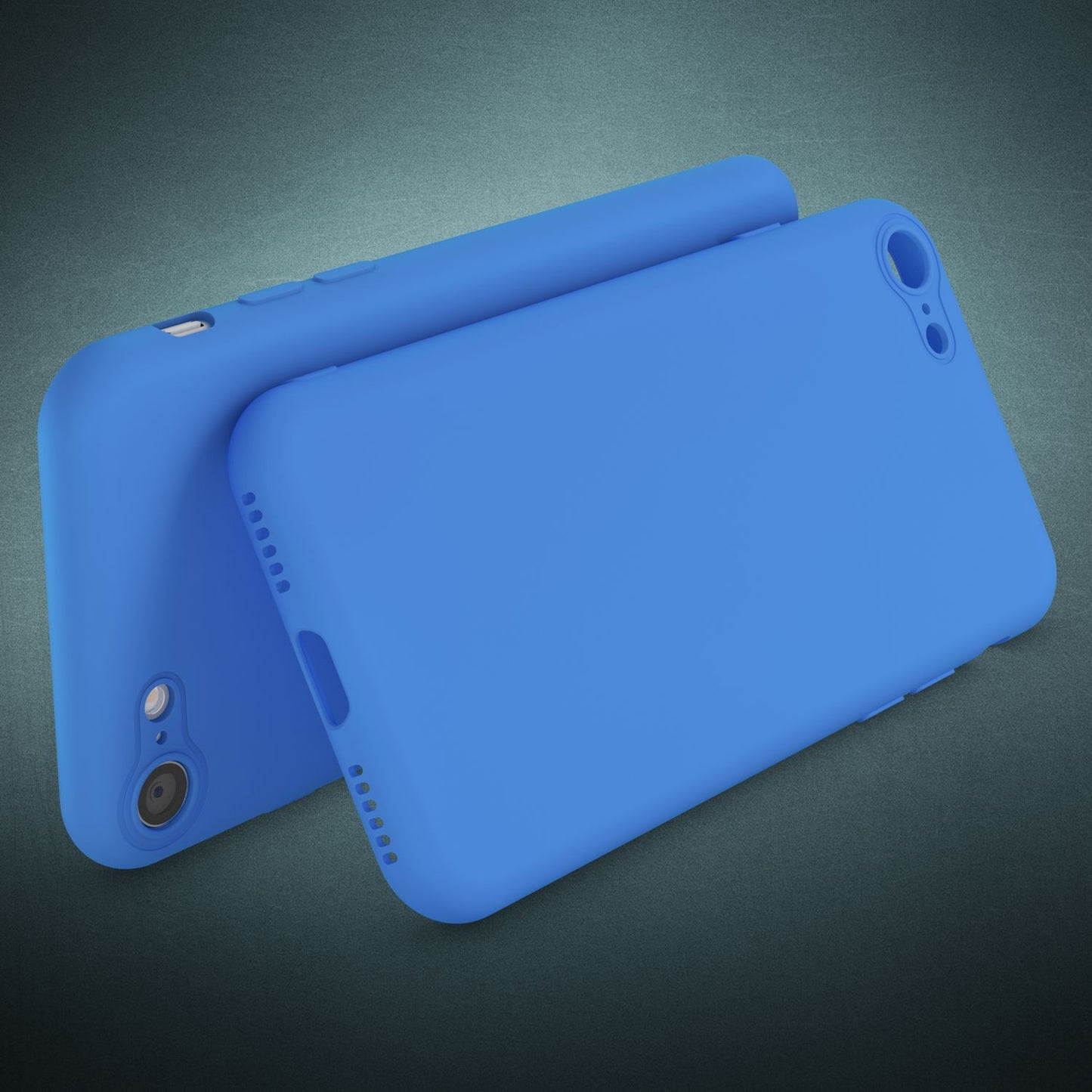 NALIA Neon Hülle kompatibel mit iPhone SE 2022 / SE 2020 / 8 / 7, Ultra-Slim Silikon Handyhülle Soft Case Phone Cover Stoßfest Dünn, Weiche Gummi Schutzhülle Handy-Tasche Bumper Etui