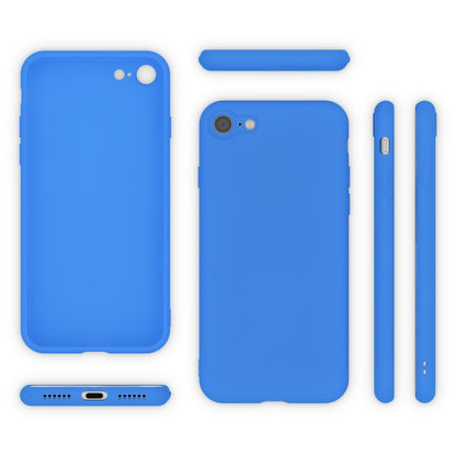 NALIA Neon Hülle kompatibel mit iPhone SE 2022 / SE 2020 / 8 / 7, Ultra-Slim Silikon Handyhülle Soft Case Phone Cover Stoßfest Dünn, Weiche Gummi Schutzhülle Handy-Tasche Bumper Etui