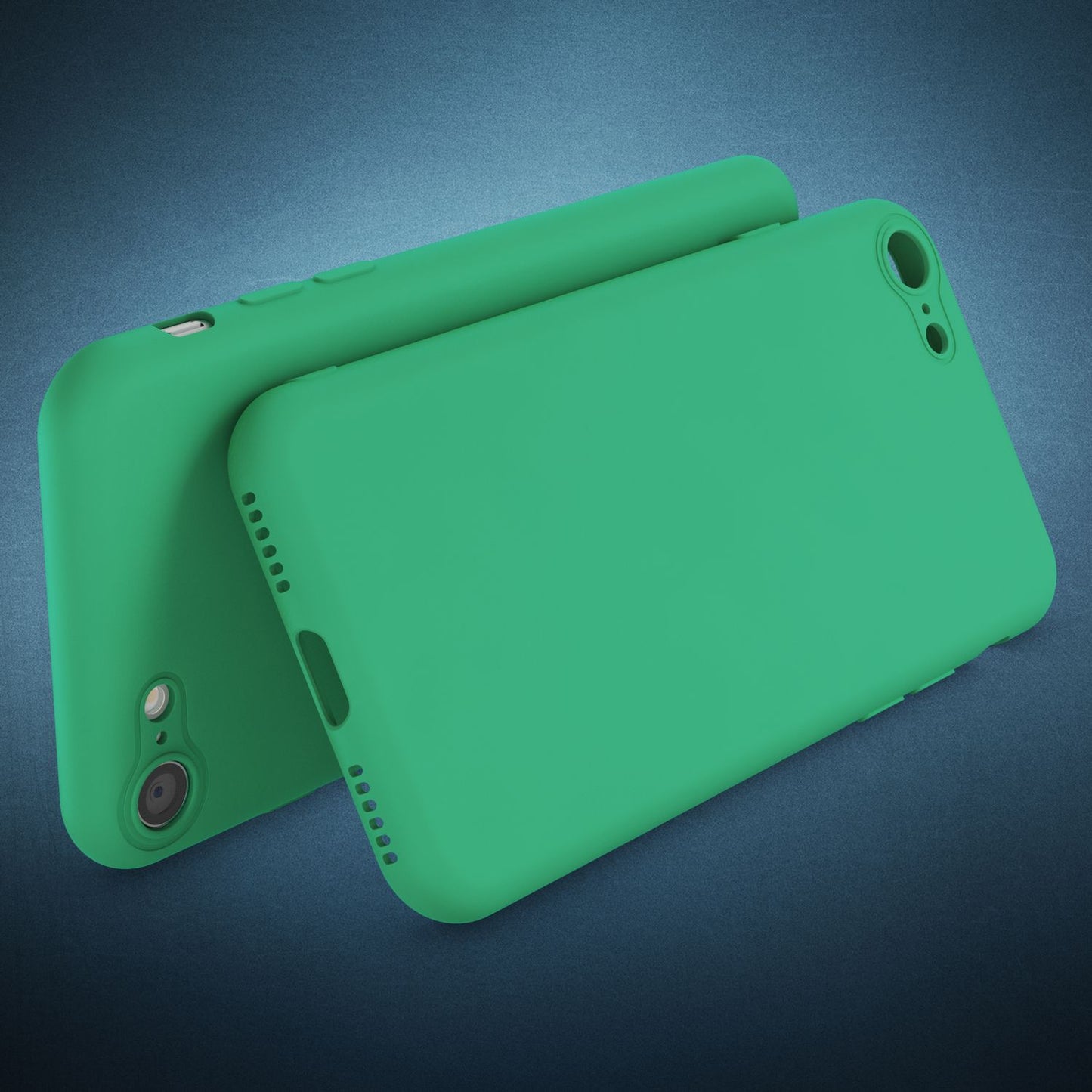NALIA Neon Hülle kompatibel mit iPhone SE 2022 / SE 2020 / 8 / 7, Ultra-Slim Silikon Handyhülle Soft Case Phone Cover Stoßfest Dünn, Weiche Gummi Schutzhülle Handy-Tasche Bumper Etui