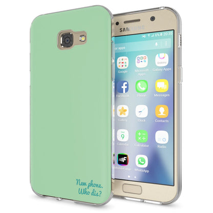 NALIA Handyhülle kompatibel mit Samsung Galaxy A5 2017, Lustig Silikon Phone Etui Dünnes Case Ultra-Slim Schutzhülle Spruch Handy-Tasche Back-Cover Bumper