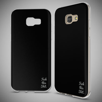 NALIA Handyhülle kompatibel mit Samsung Galaxy A5 2017, Lustig Silikon Phone Etui Dünnes Case Ultra-Slim Schutzhülle Spruch Handy-Tasche Back-Cover Bumper