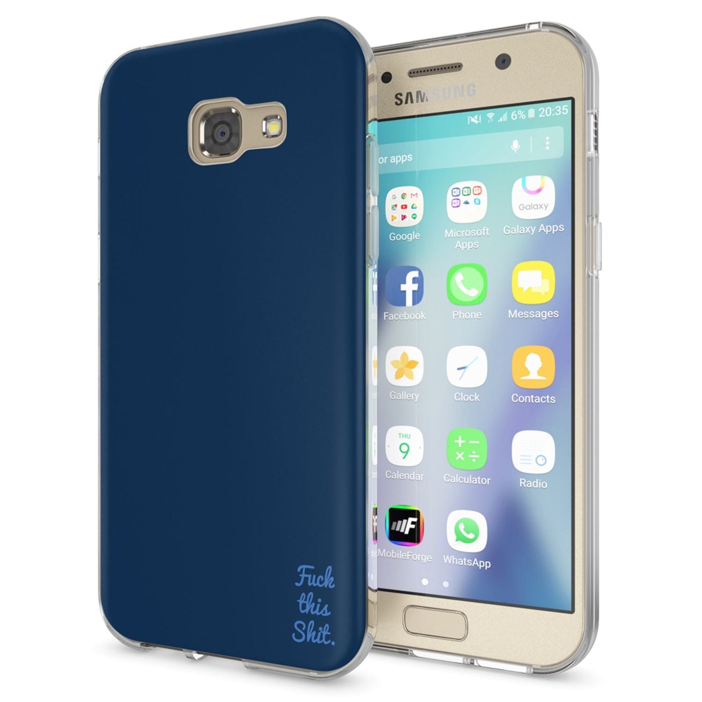 NALIA Handyhülle kompatibel mit Samsung Galaxy A5 2017, Lustig Silikon Phone Etui Dünnes Case Ultra-Slim Schutzhülle Spruch Handy-Tasche Back-Cover Bumper