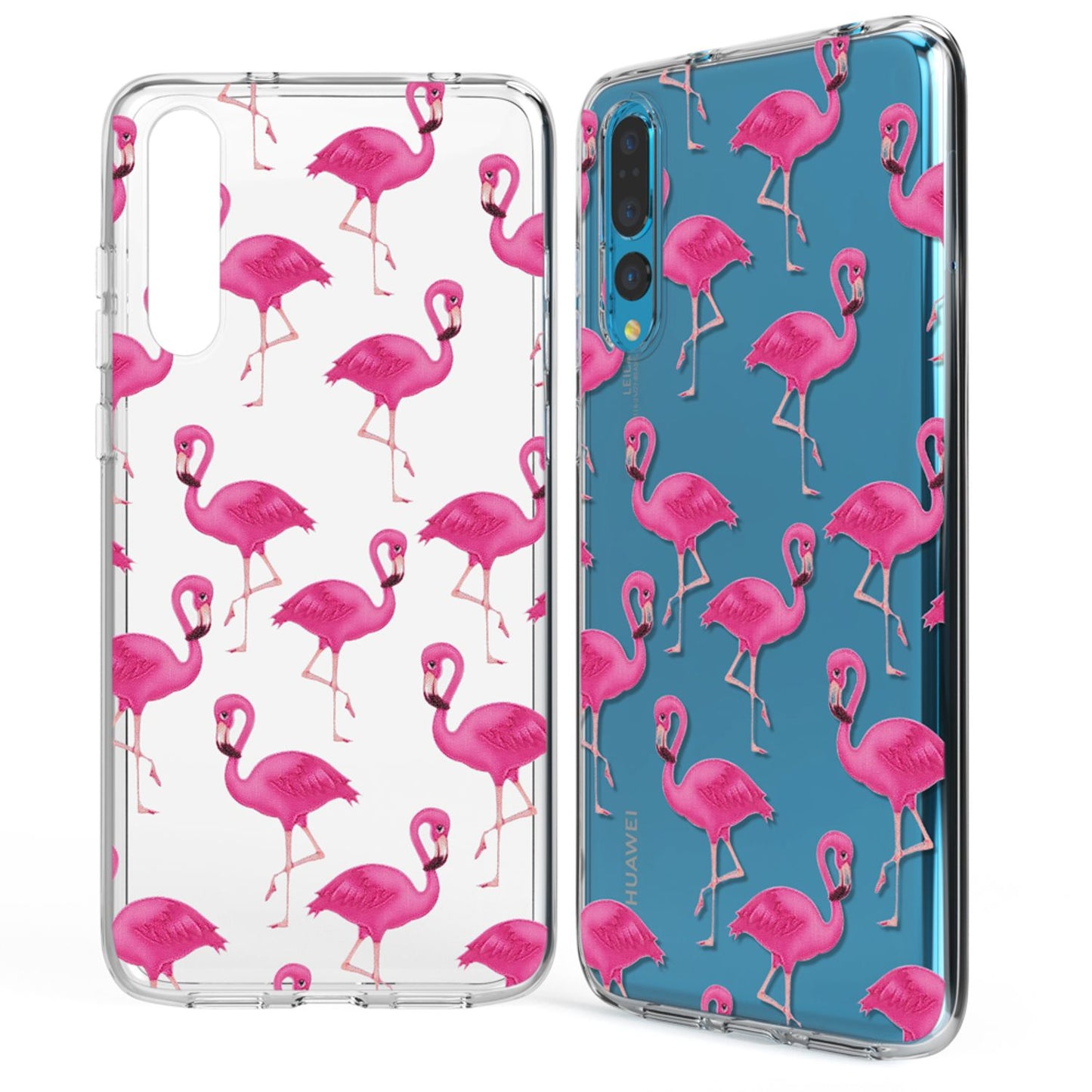 NALIA Handyhülle kompatibel mit Huawei P20 Pro, Slim Silikon Motiv Case Crystal Schutzhülle Dünn Durchsichtig, Etui Handy-Tasche Back-Cover Transparent Bumper