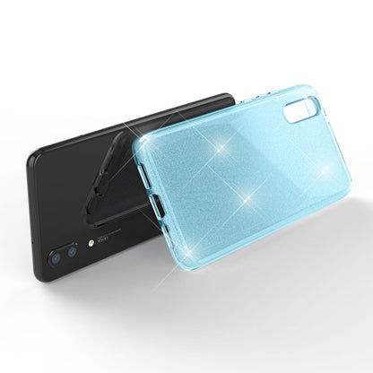 NALIA Glitzerhülle für Huawei P20 – Funkelnder Glitzer-Look & Grip – SHINEPOP (Silikon Case) – Marke aus Berlin