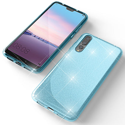 NALIA Glitzerhülle für Huawei P20 Pro – Funkelnder Glitzer-Look & Grip – SHINEPOP (Silikon Case) – Marke aus Berlin