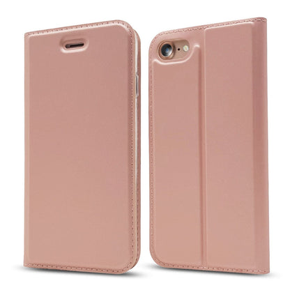 NALIA Klapphülle kompatibel mit iPhone SE 2022 / SE 2020 / 8 / 7, Flip Case Kunst-Leder Handyhülle Hard Cover Etui 360 Grad Hülle, Handy-Tasche Phone Book Bumper Wallet Klappbar