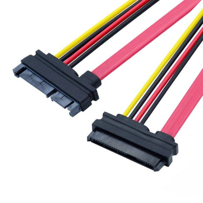 SYSTEM-S SATA cable 10 cm 22-pin male to SAS 29-pin female adapter for hard drive