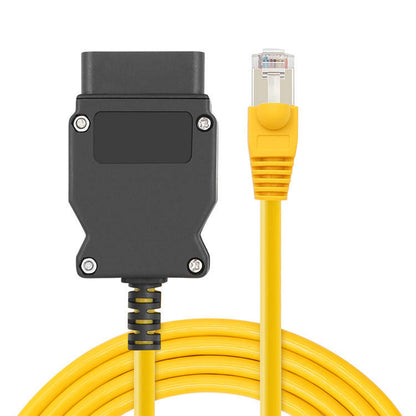 SYSTEM-S OBD2 E-SYS ICOM Kabel 180 cm LAN RJ45 Stecker Diagnose Scanner für BMW ENET