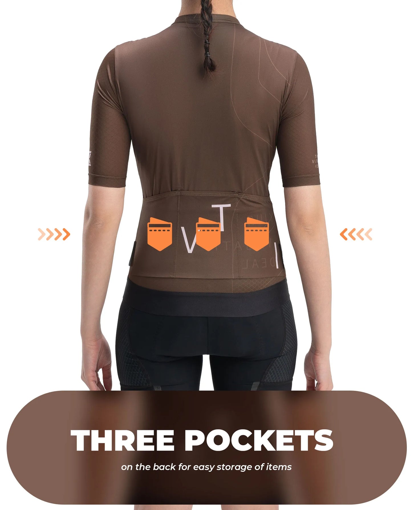 TVI Damen Fahrradtrikot - Digital Dune für MTB & Rennrad