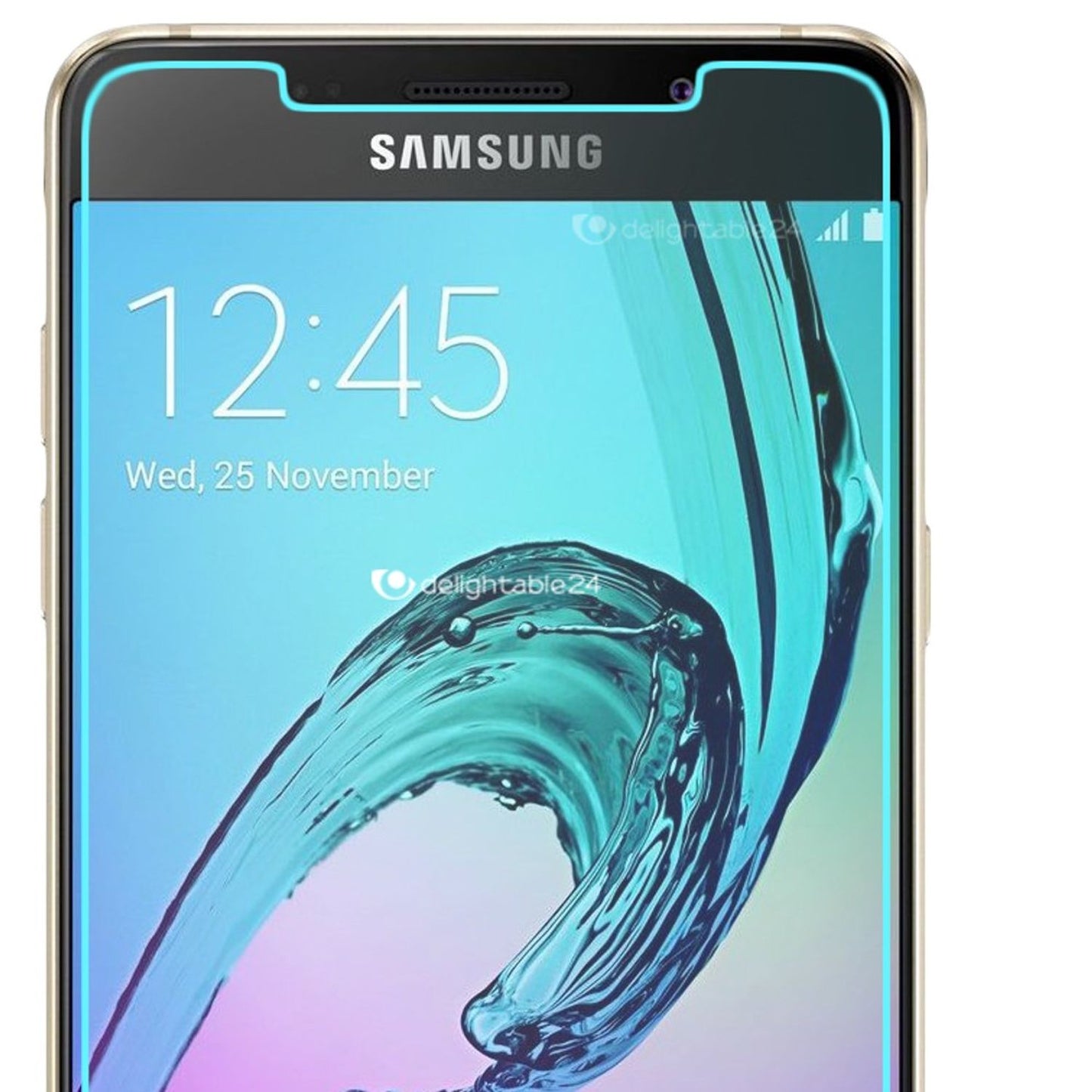 NALIA Schutzglas für Samsung Galaxy A3 2016, 9H Glasfolie Displayschutz LCD Film