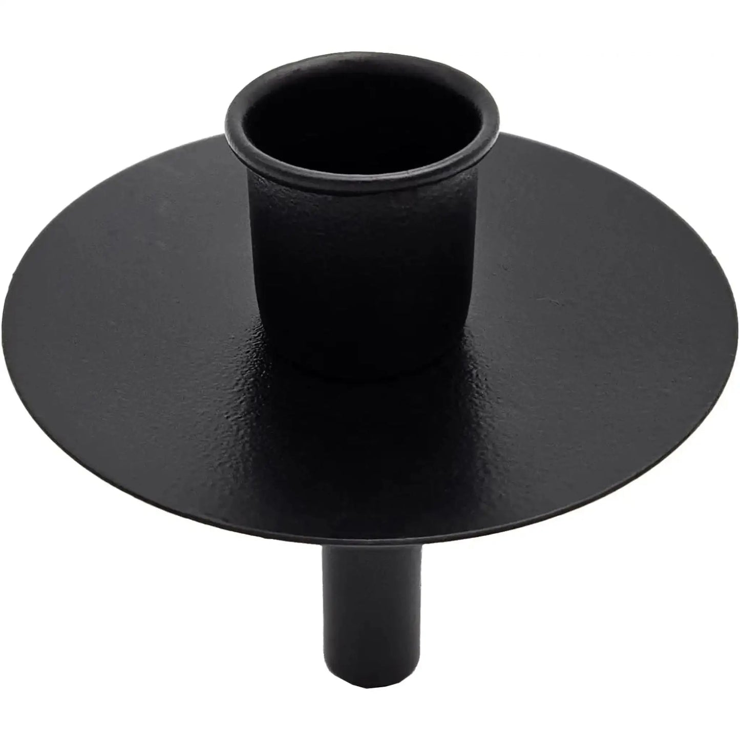 4 STÜCK Kerzenhalter für Flaschen Metall schwarz Kerze Flasche Stabkerzenhalter