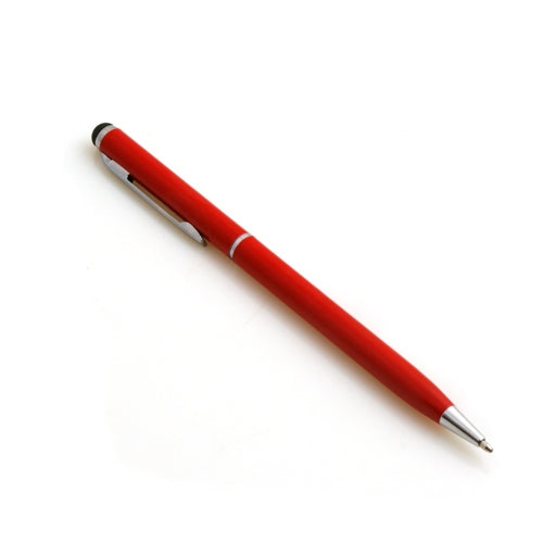 SYSTEM-S Stylus 2 in 1 Kugelschreiber für Tablet PC Smartphone PDA