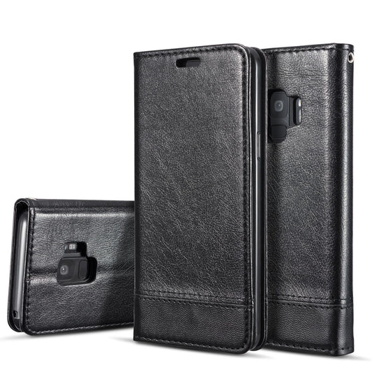 Samsung Galaxy S9 Plus Klapp Hülle von NALIA, Handy Flip Case Kunstleder Cover