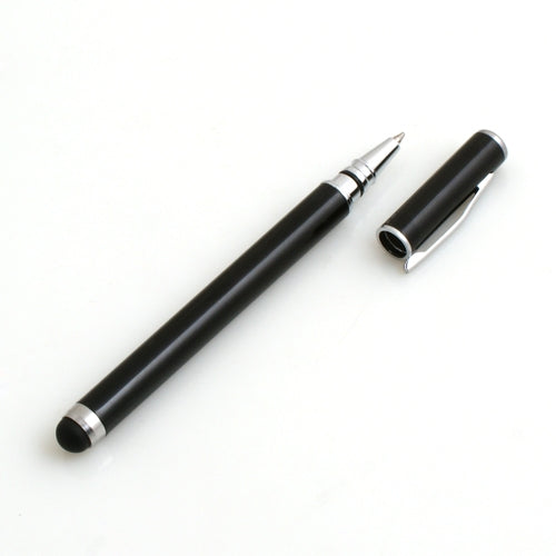 SYSTEM-S Stylus 2 in 1 Touch Pen Kugelschreiber für Tablet PC Smartphone