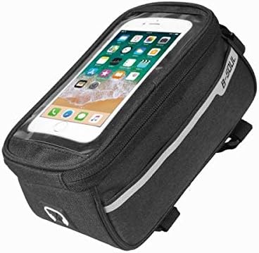SYSTEM-S Bicycle Bag Holder in Black Mount for Smartphone