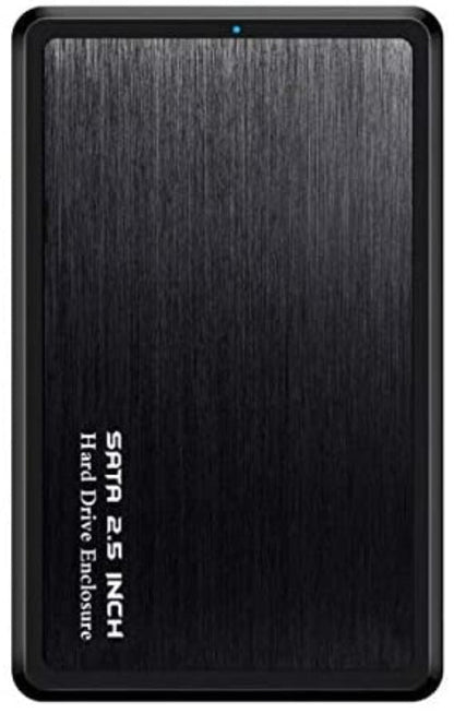 System-S USB 3.0 Micro B Hard Drive Enclosure 2.5 inch SATA 1 2 3 HDD in Black