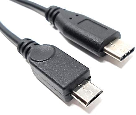 SYSTEM-S USB 3.1 Y cable 25 cm Type C female to Type C and 2.0 Micro B male