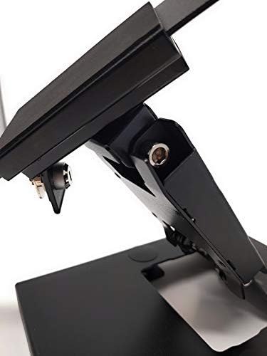 SYSTEM-S Lockable table and wall mount for 9.0-13.0 inch tablets in black