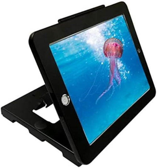 SYSTEM-S Abschließbare Tisch und Wandhalterung für iPad Pro 12,9 (2015, 2017) A1670 A1671 A1584 A1652