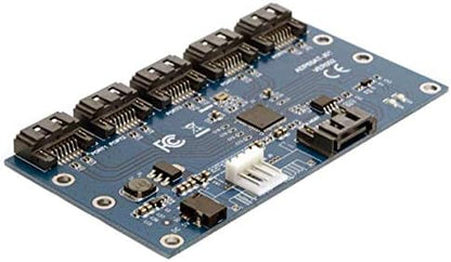 SYSTEM-S SATA 1 to 5 Port Converter Adapter JMB321 Chipset