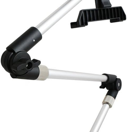System-S Tischhalterung Halter mit Schwenkarm Flexibel Ständer Stand mit Tischklemme für iPad Pro 12,9 Zoll