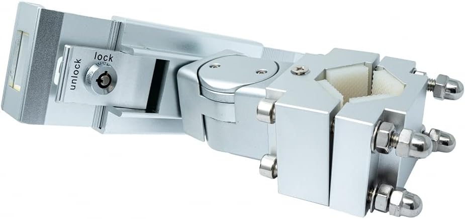 SYSTEM-S pole mount with lock for tablets from 9" to 13" 