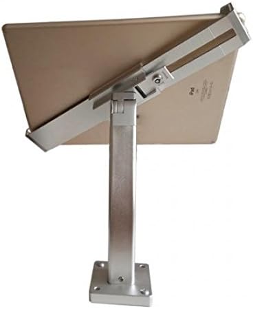 System-S Universal presentation wall mount with curved arm lockable wall mount for tablet PCs from 7-10 inches 