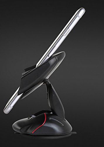 SYSTEM-S Car Mount Holder Car Windshield Mount for Smartphone Cell Phone
