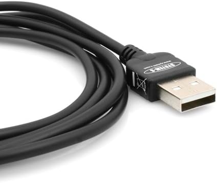 SYSTEM-S 2m meter Micro USB 2.0 Kabel gewinkelt 90 grad Winkelstecker (rechts/male) Datenkabel und Ladekabel
