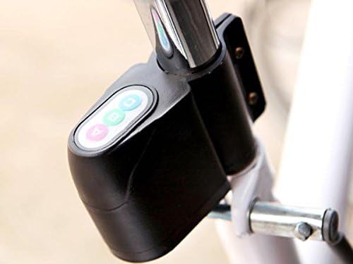 System-S Fahrradschloss Sicherheit Alarmanlage Sirene Diebstahlschutz Anti-Diebstahl für Räder und andere bewegliche Objekte