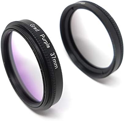 SYSTEM-S Farbfilter Set 37 mm 8 Stück mit Übergang Farbe Filter für Fotografie