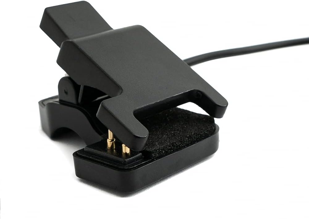 SYSTEM-S USB 2.0 Kabel 100 cm Ladestation für Xiaomi Redmi Smartwatch in Schwarz