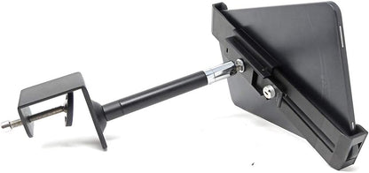 SYSTEM-S table mount with lock attachment in black for tablets from 7" to 10.5"