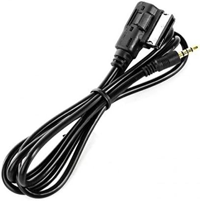 System-S Car for VW for Audi Media In AMI MDI to Stereo 3.5mm Audio Aux 