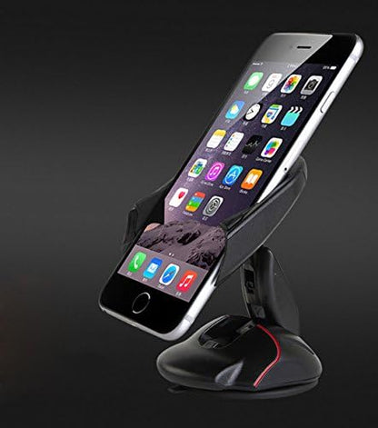 SYSTEM-S Car Mount Holder Car Windshield Mount for Smartphone Cell Phone