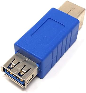 System-S USB A 3.0 Buchse auf USB Typ B Stecker Converter