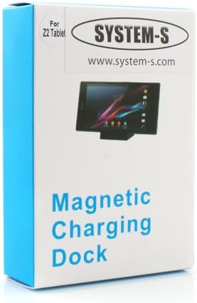 SYSTEM-S Magnet Dockingstation Ladegerät Ladestation Dock Cradle für Sony Xperia Z2 Tablet
