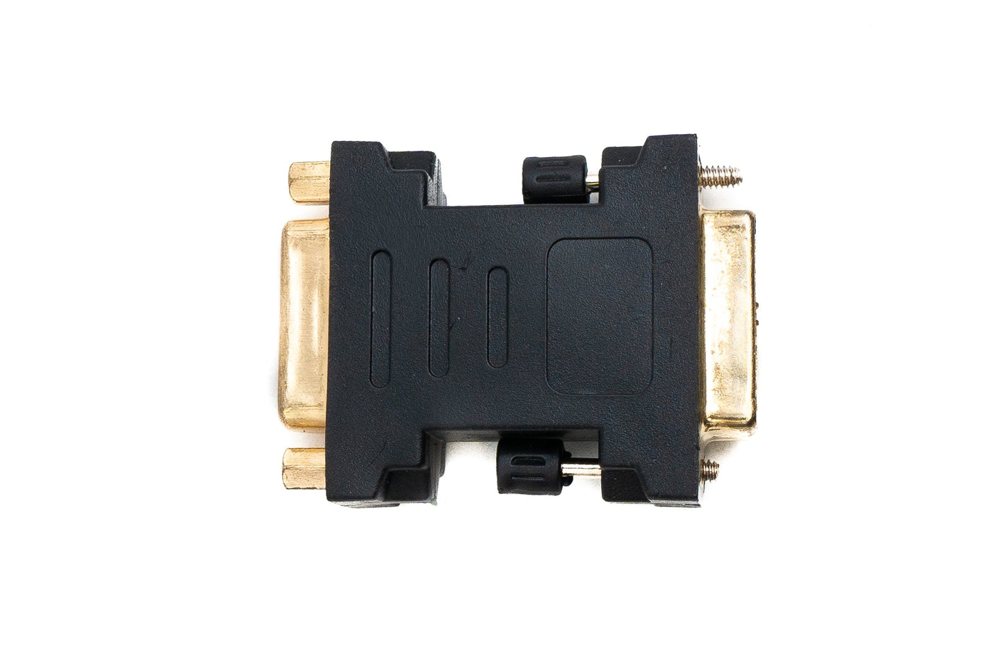SYSTEM-S DVI Dual Link Adapter DVI-D 24+1 Stecker zu DVI-I 24+5 Buchse Konverter