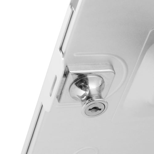 SYSTEM-S trade fair wall mount POS presentation display lockable holder for iPad 9.7" (2018) A1893 A1954 A1822 A1823 A1474 A1475 A1476 A1566 A1567 Air 1 2