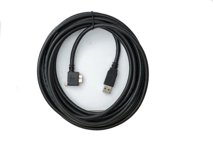 System-S 5m USB Kabel 3.0 A zu Winkel Rechts 3.0 mit Feststellschraube
