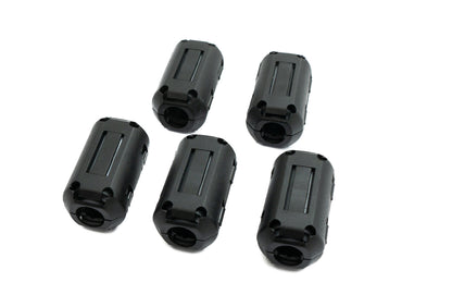 SYSTEM-S 5x Ferritkern 9 mm Ø geteilt Klappferrit Ringkern Mantelwellenfilter für Kabel