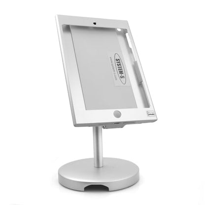 SYSTEM-S abschließbarer Anti- Diebstahl Halterung Messe Präsentations Tisch Display Ständer Haltearm Stand Mount Halter für iPad mini
