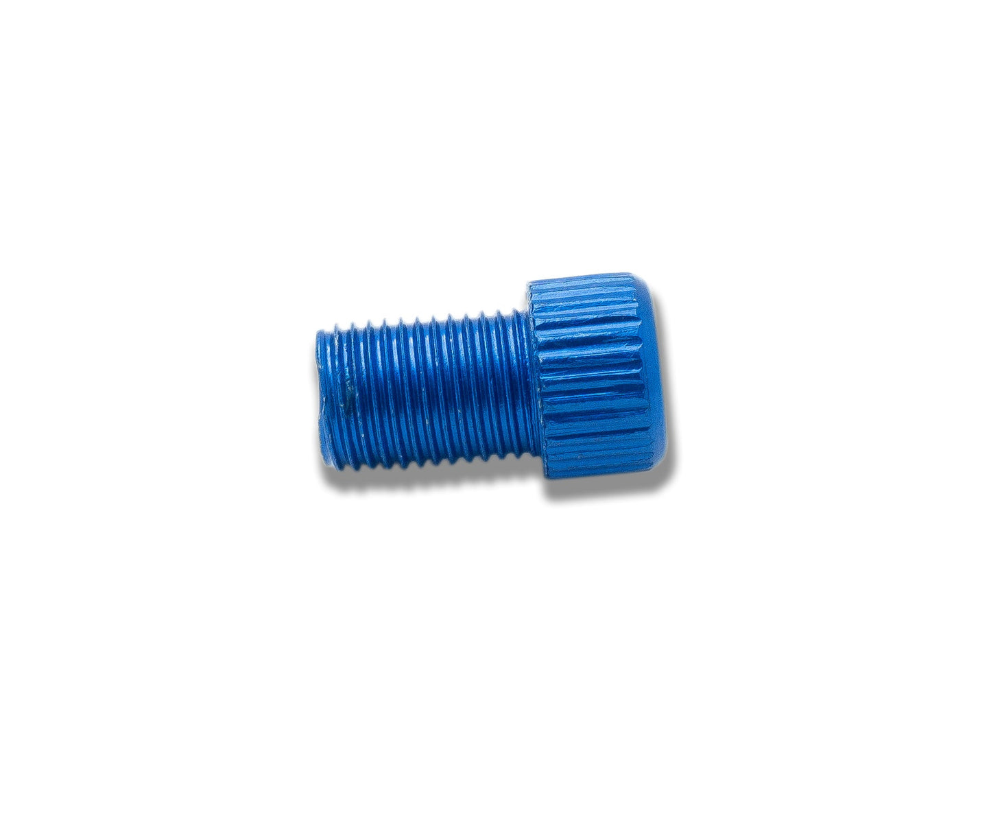 SYSTEM-S Ventil Adapter Ventiladapter Presta auf Schrader von Fahrradventil auf Autoventil in Blau
