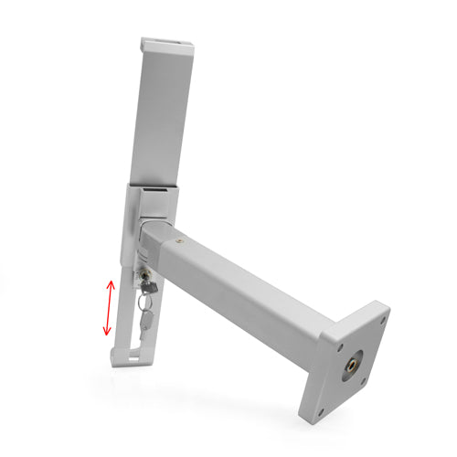 SYSTEM-S Universal Presentation Wall Mount Lockable Wall Mount for Tablet PCs from 9.7-12 inches